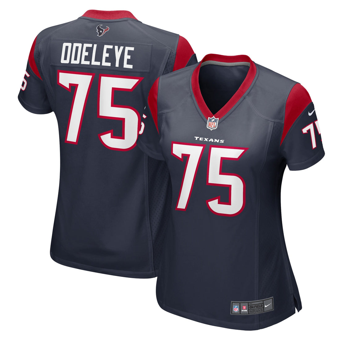 Adedayo Odeleye Houston Texans navy Game jersey