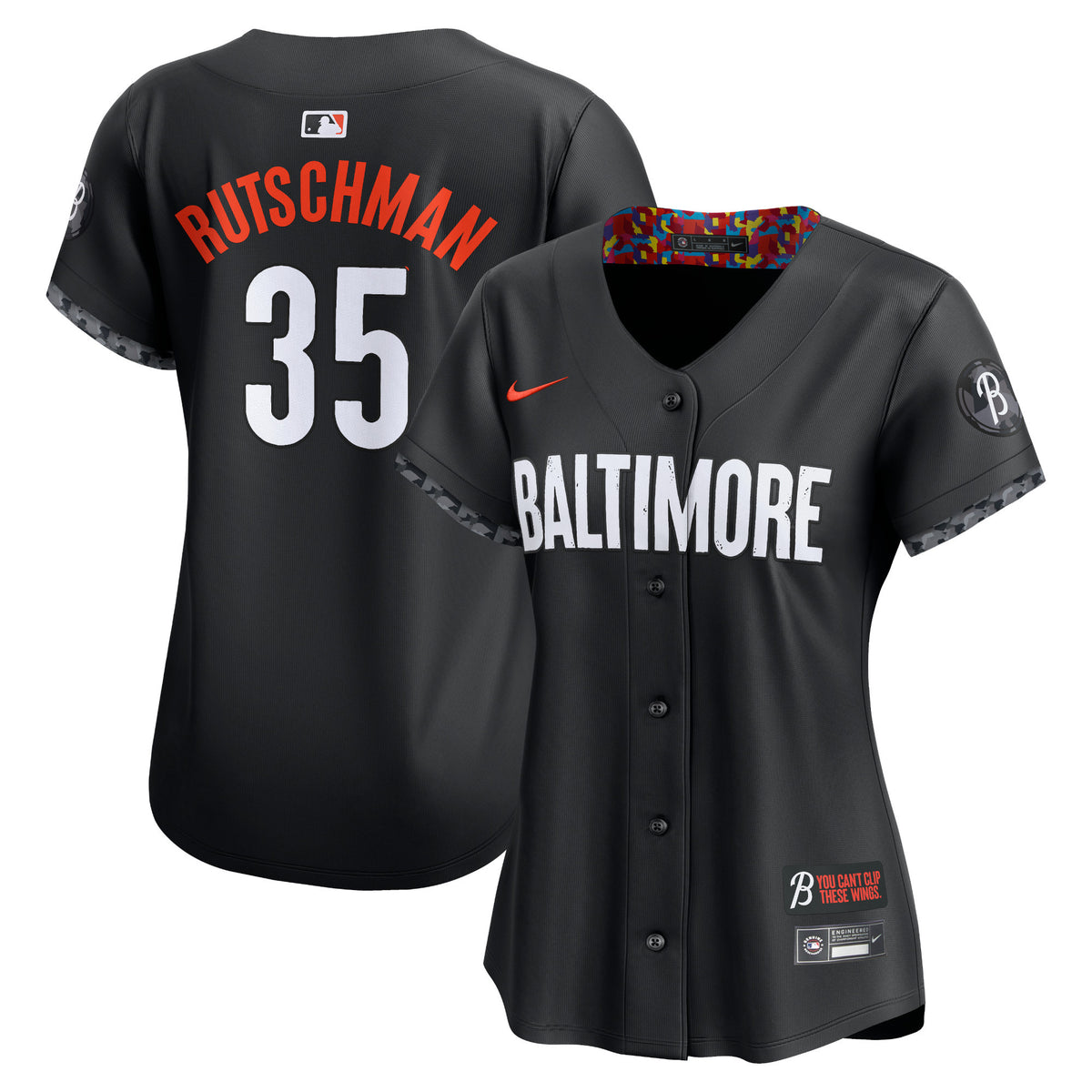 Adley Rutschman Baltimore Orioles black City Connect jersey
