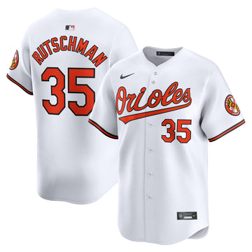 Adley Rutschman Baltimore Orioles white Limited jersey