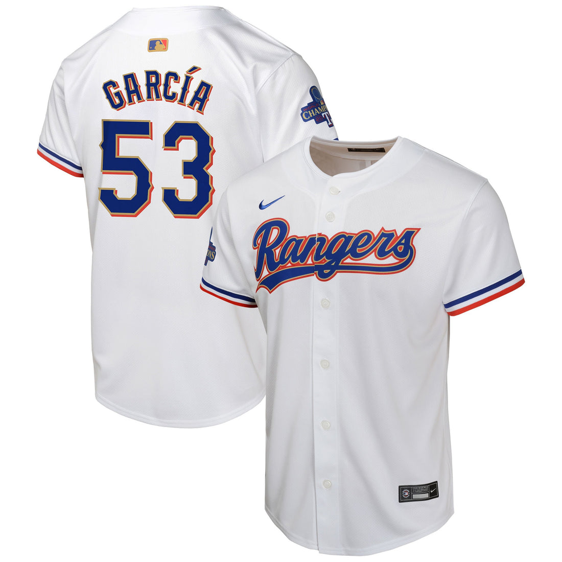 Adolis Garcia Texas Rangers gold Limited jersey