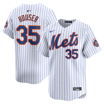 Adrian Houser New York Mets white Limited jersey