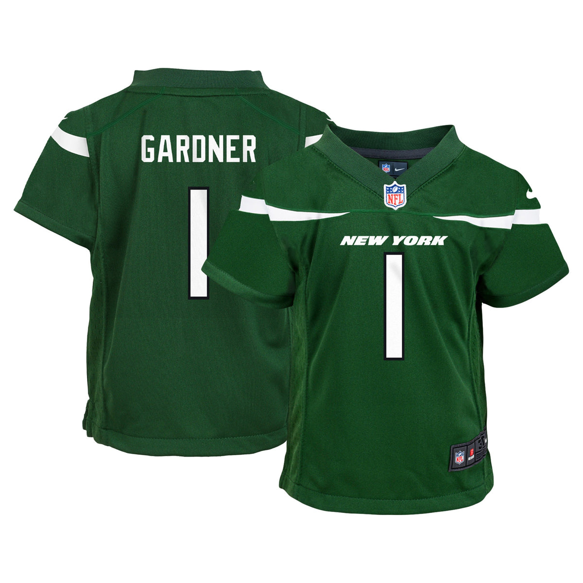 Ahmad Sauce Gardner New York Jets green jersey
