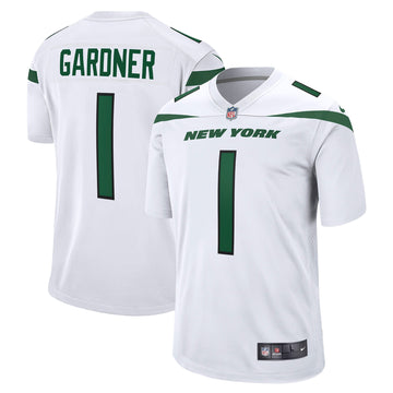 Ahmad Sauce Gardner New York Jets white jersey
