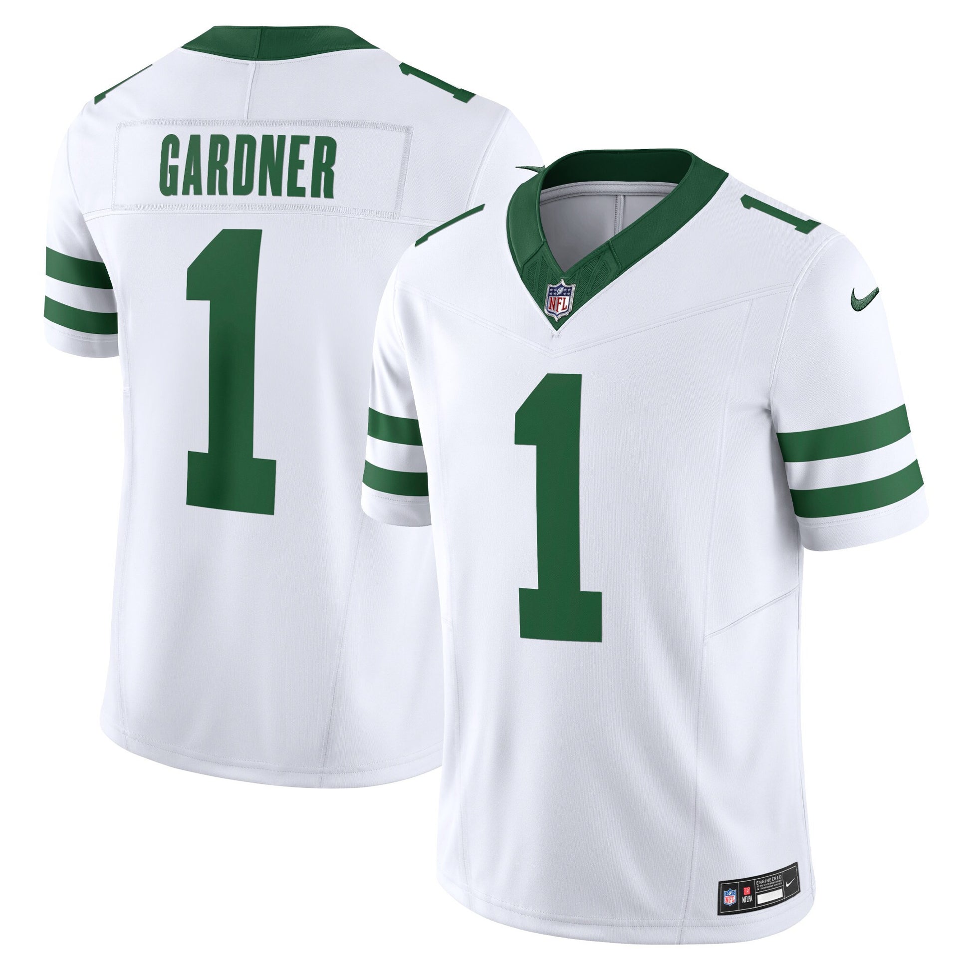 Ahmad Sauce Gardner New York Jets white Vapor jersey