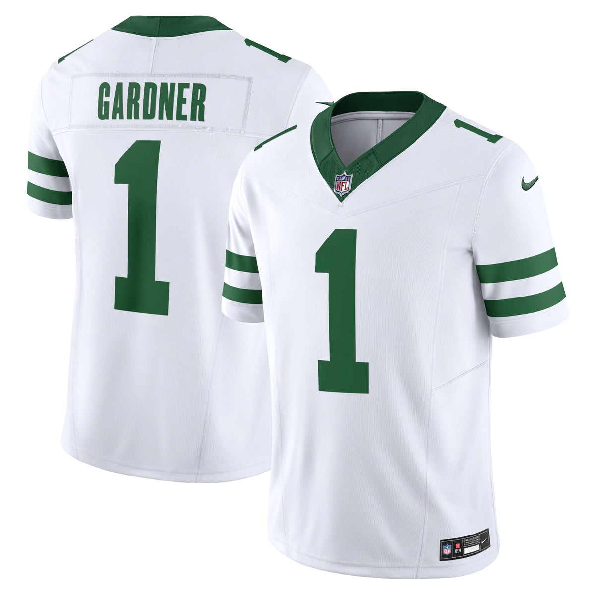 Ahmad Sauce Gardner New York Jets white Vapor jersey