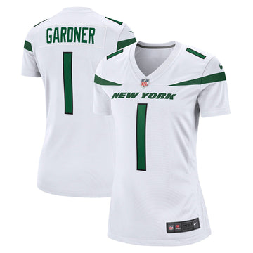 Ahmad Sauce Gardner New York Jets white jersey