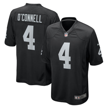 Aidan O'connell Las Vegas Raiders black jersey