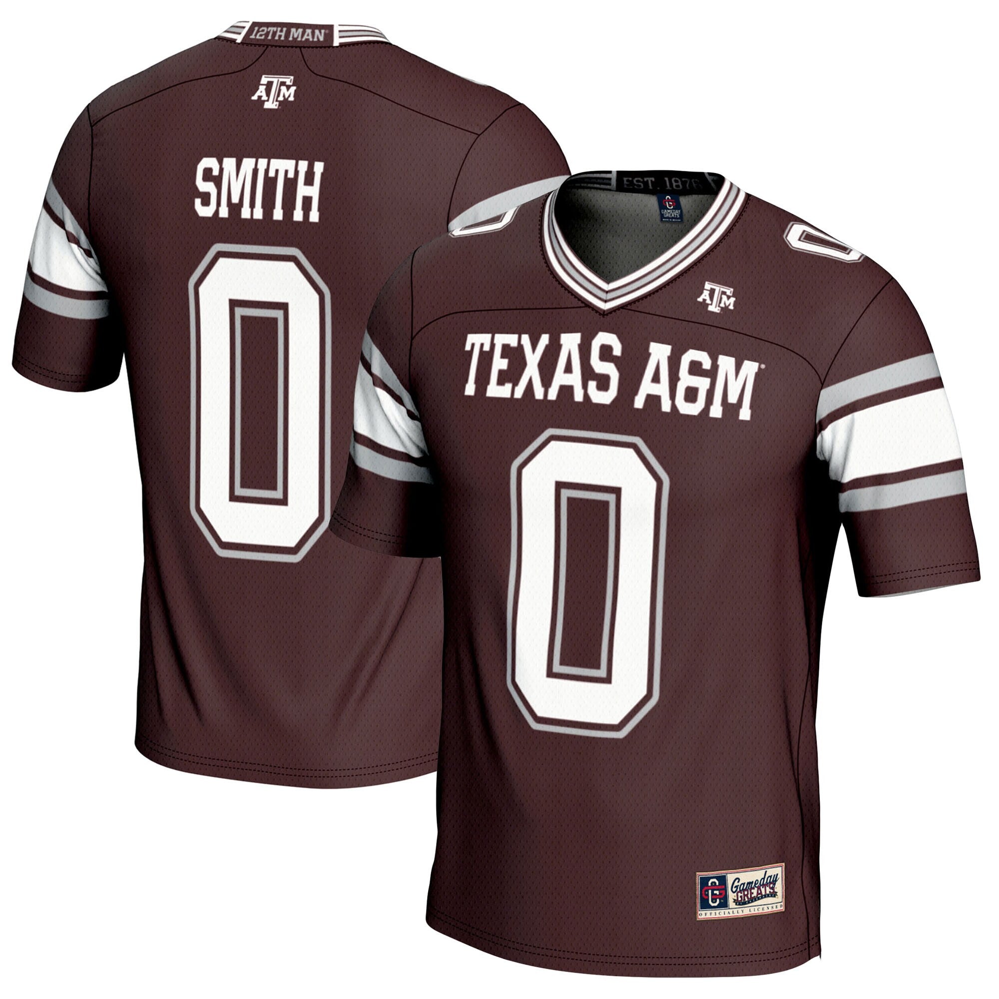 Ainias Smith Texas A&M Aggies maroon jersey