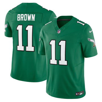 A.j. Brown Philadelphia Eagles green Vapor jersey