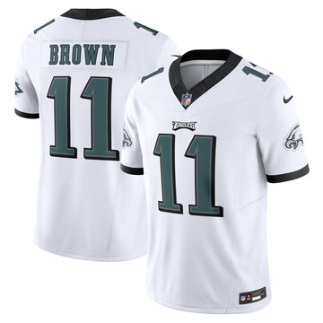 A.j. Brown Philadelphia Eagles white Vapor jersey