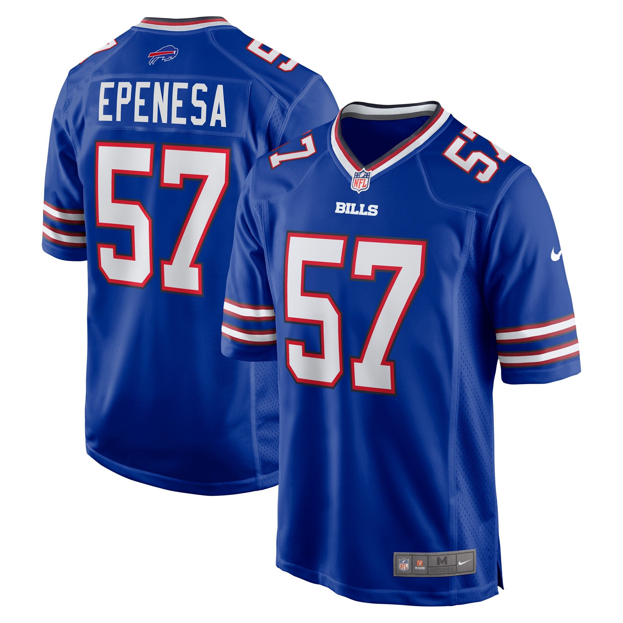 A.j. Epenesa Buffalo Bills royal Game jersey