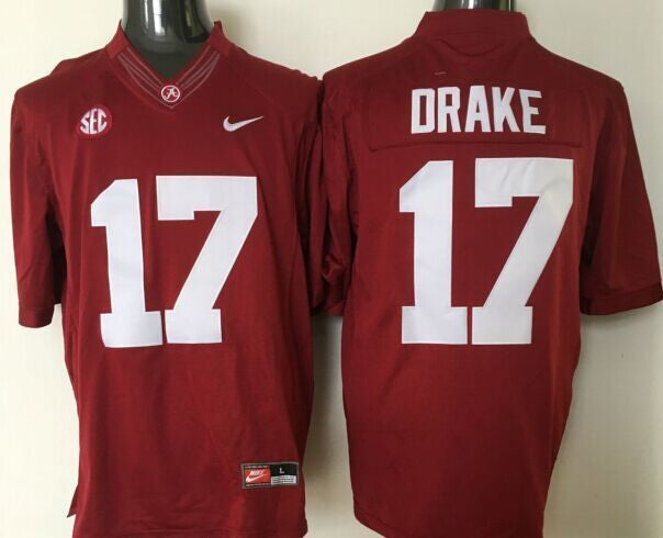 Alabama Harvard Crimson red jersey