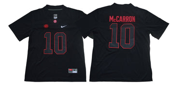 A.J. McCarron Alabama Crimson Tide black Shadow jersey
