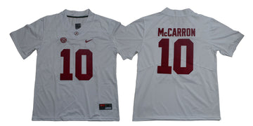 A.J. McCarron Alabama Crimson Tide white jersey
