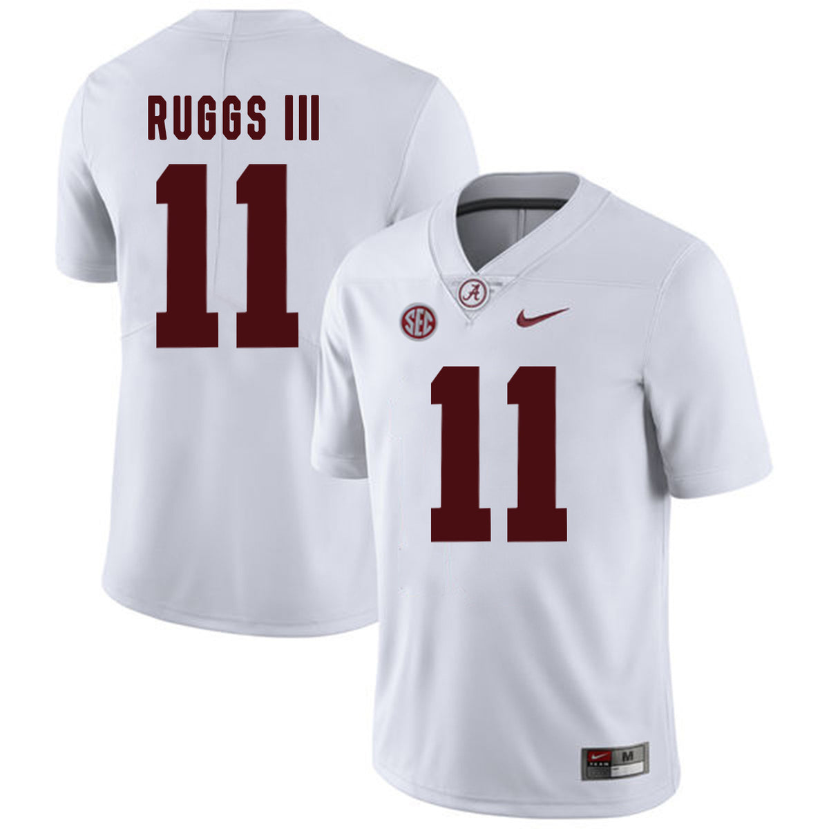 Henry Ruggs III Alabama Crimson Tide white jersey