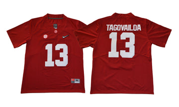 Tua Tagovailoa Alabama Crimson Tide red jersey