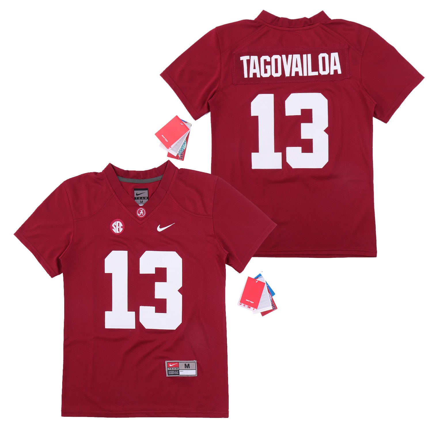 Tua Tagovailoa Alabama Crimson Tide red jersey