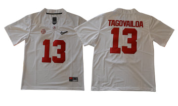 Tua Tagovailoa Alabama Crimson Tide white jersey