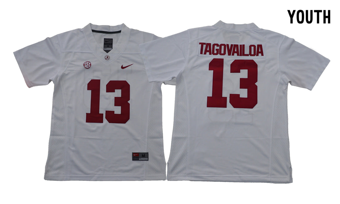 Tua Tagovailoa Alabama Crimson Tide white jersey