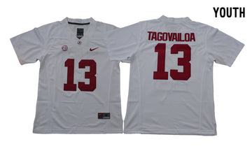 Tua Tagovailoa Alabama Crimson Tide white jersey