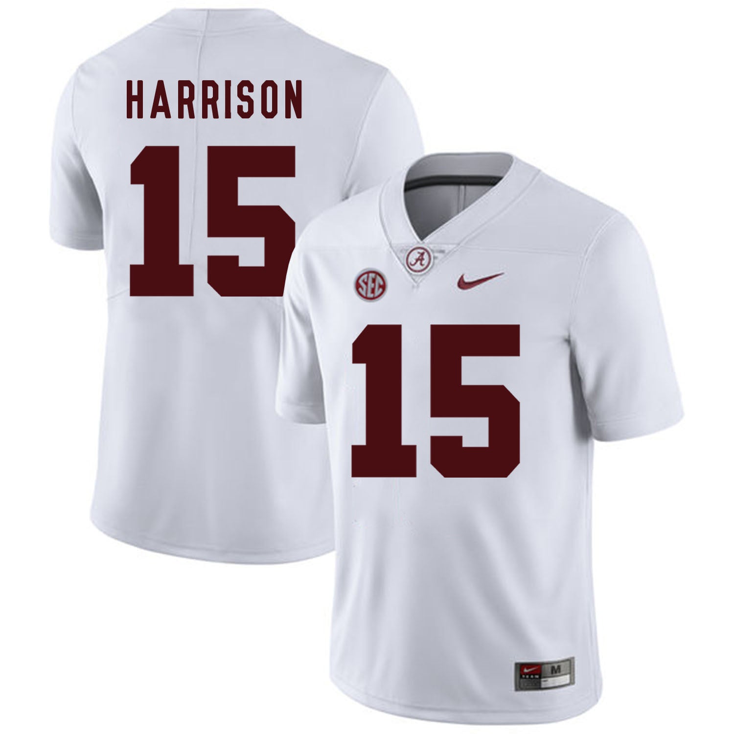 Ronnie Harrison Alabama Crimson Tide white jersey
