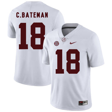 Cooper Bateman Alabama Crimson Tide white jersey