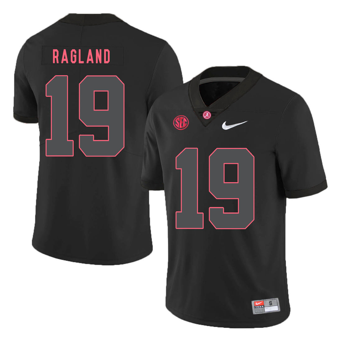 Reggie Ragland Alabama Crimson Tide black Shadow jersey