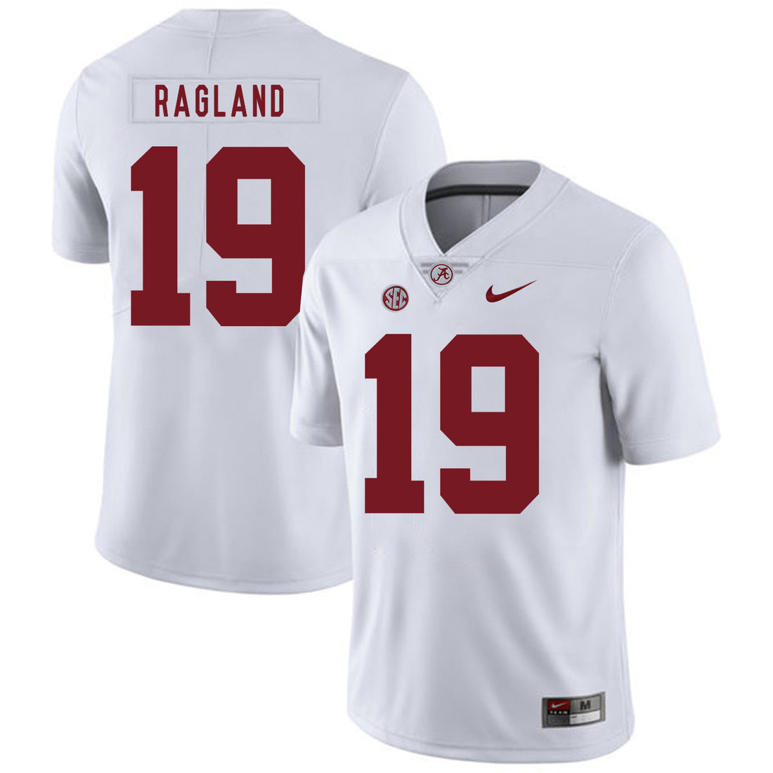 Reggie Ragland Alabama Crimson Tide white jersey