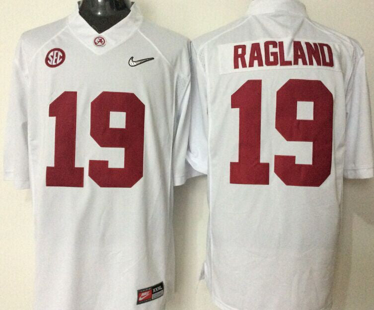 Reggie Ragland Alabama Crimson Tide white jersey