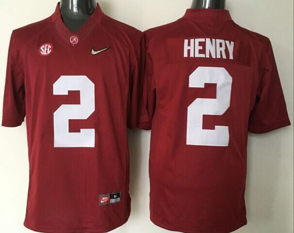 Derrick Henry Alabama Crimson Tide red jersey