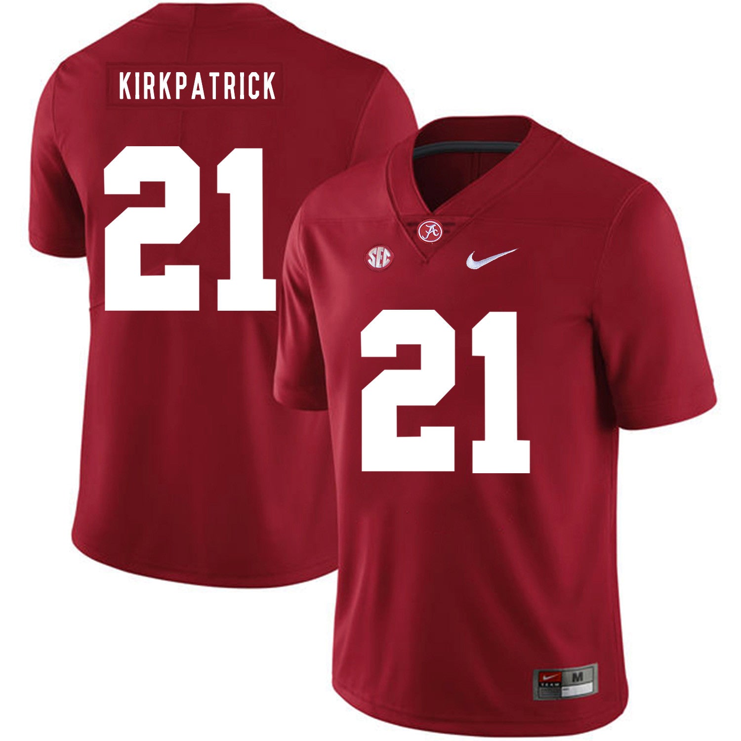 Dre Kirkpatrick Alabama Crimson Tide red jersey