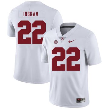 Mark Ingram Alabama Crimson Tide white jersey