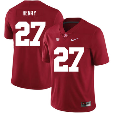 Derrick Henry Alabama Crimson Tide red jersey
