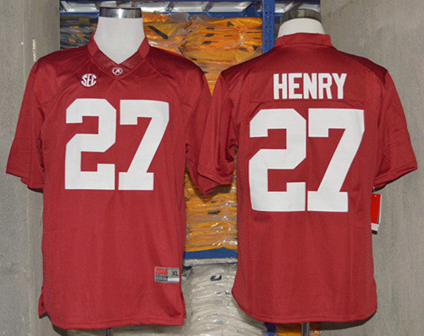 Henry Alabama Crimson Tide red jersey