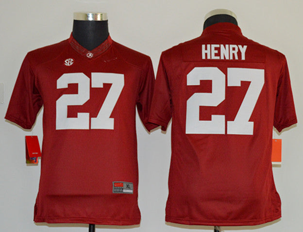 Henry Alabama Crimson Tide red jersey