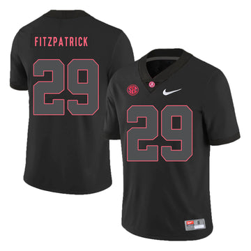Minkah Fitzpatrick Alabama Crimson Tide black Shadow jersey