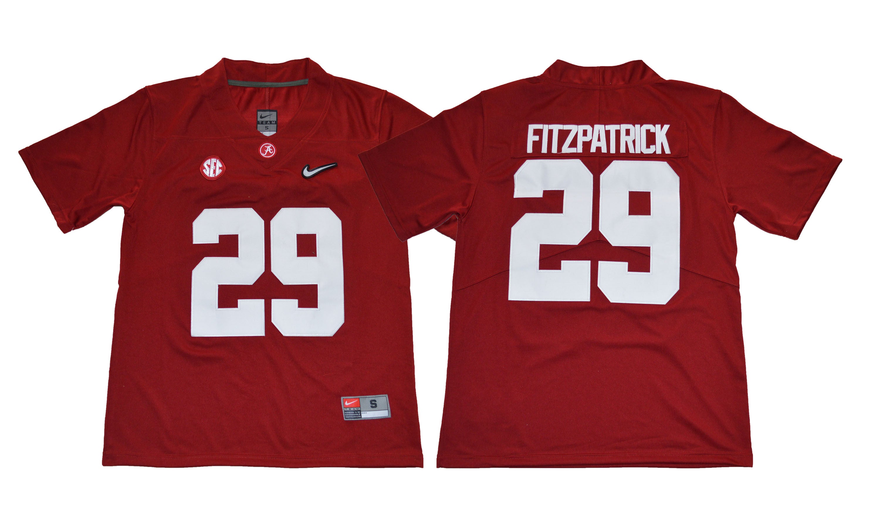 Minkah Fitzpatrick Alabama Crimson Tide red jersey