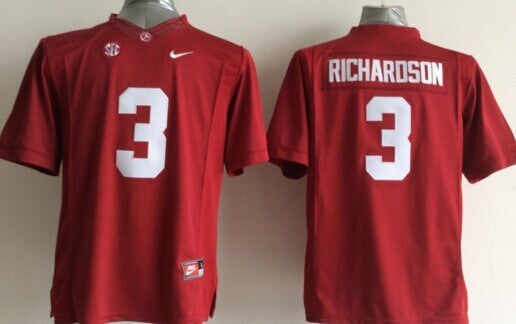 Richardson Alabama Crimson Tide red jersey