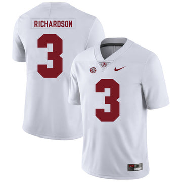Trent Richardson Alabama Crimson Tide white jersey
