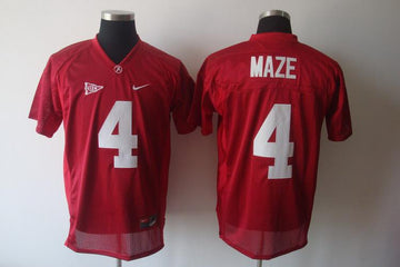 Maze Alabama Crimson Tide red jersey