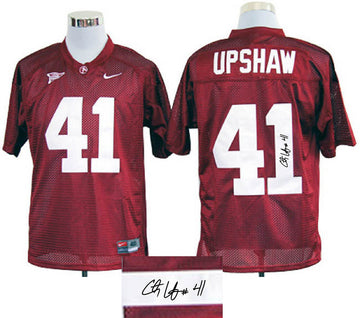Upshaw Alabama Crimson Tide red jersey
