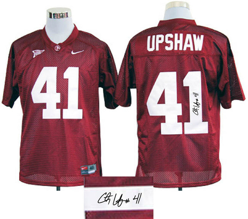 Upshaw Alabama Crimson Tide red jersey