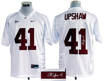 Upshaw Alabama Crimson Tide white jersey