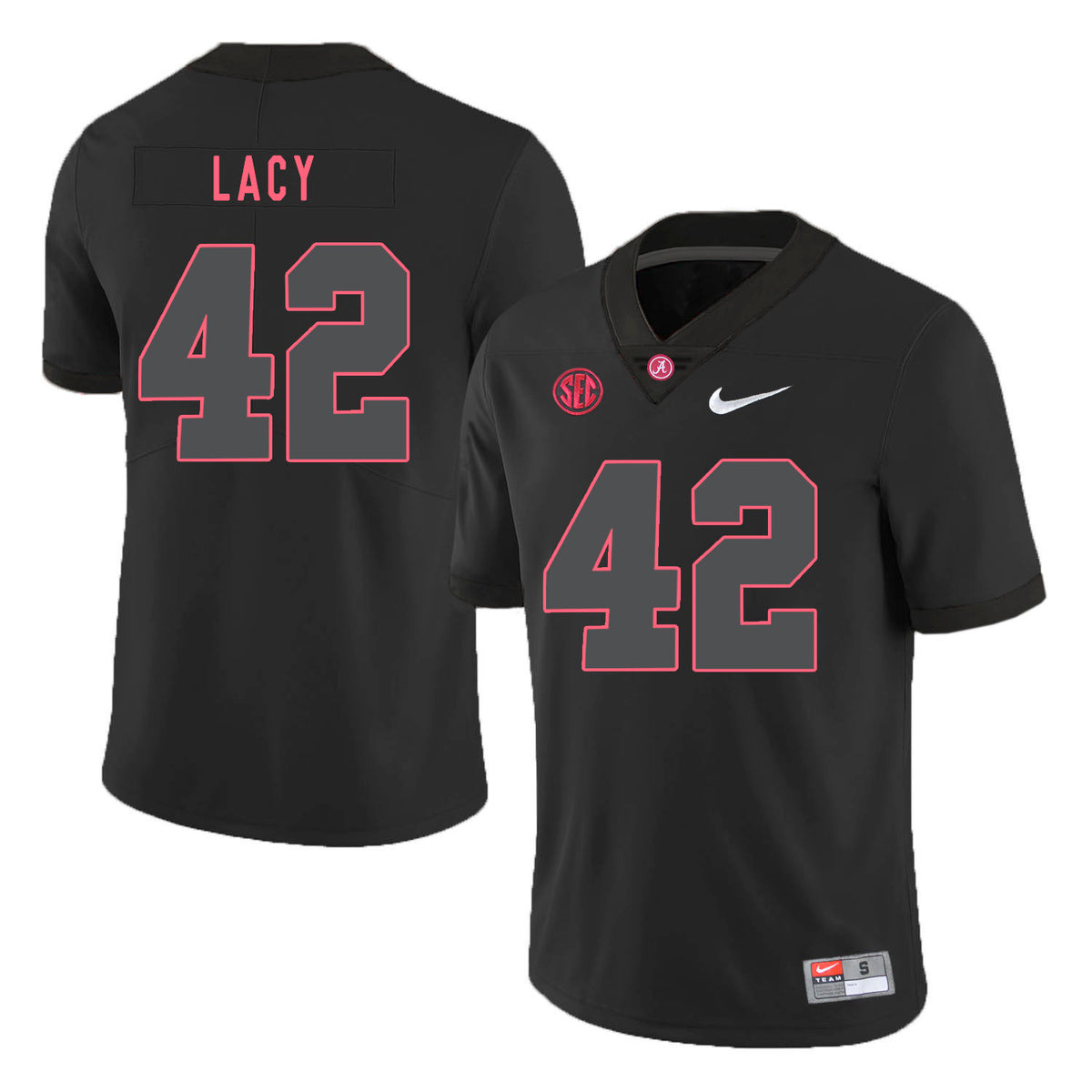 Eddie Lacy Alabama Crimson Tide black Shadow jersey