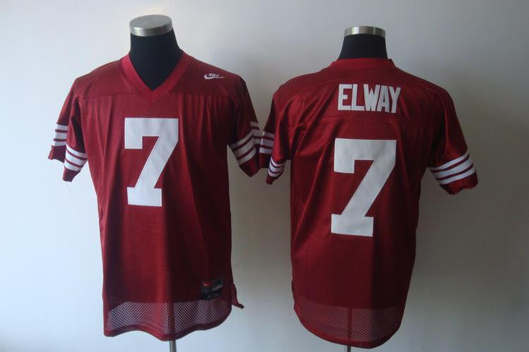 Elway Alabama Crimson Tide red jersey