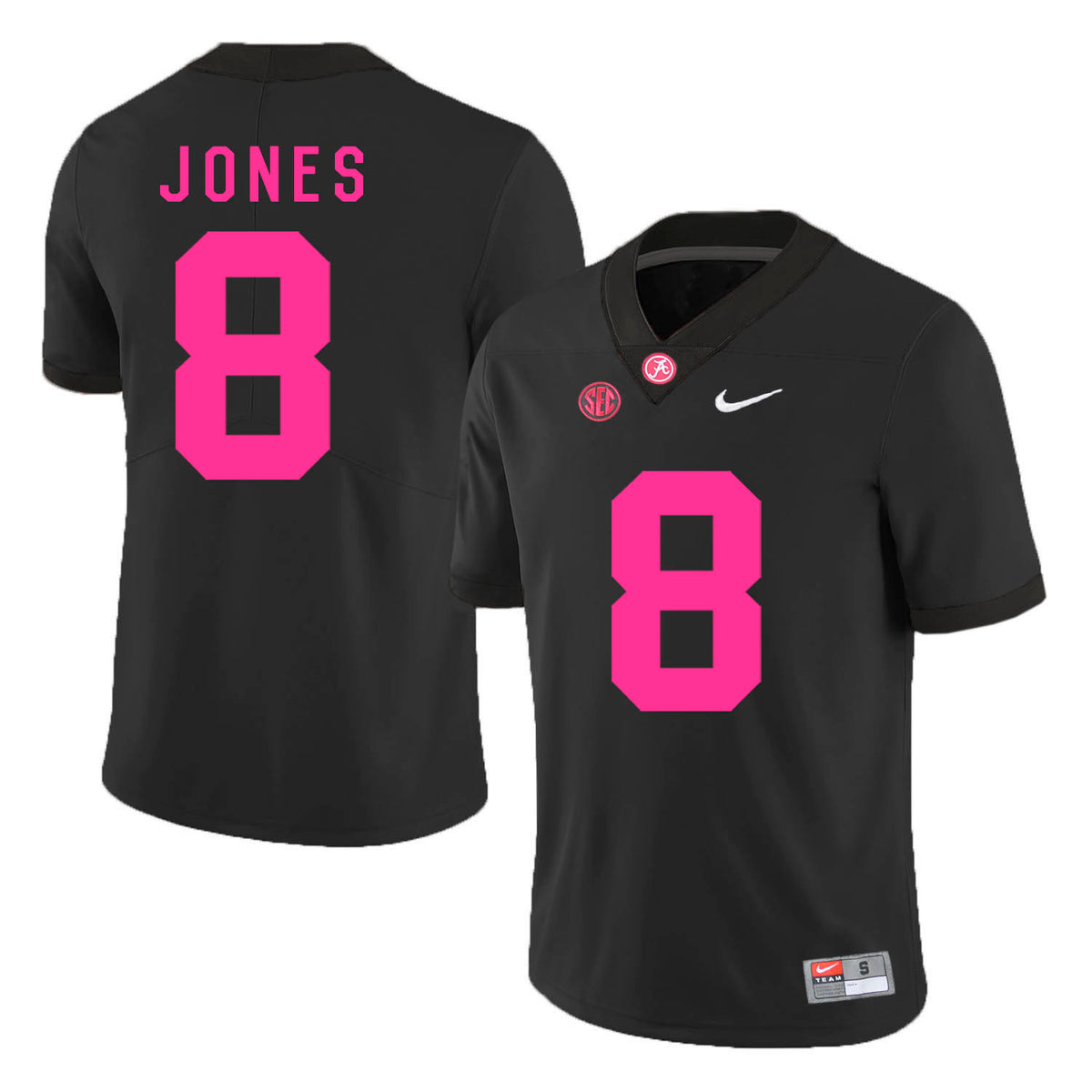 Julio Jones Alabama Crimson Tide black jersey