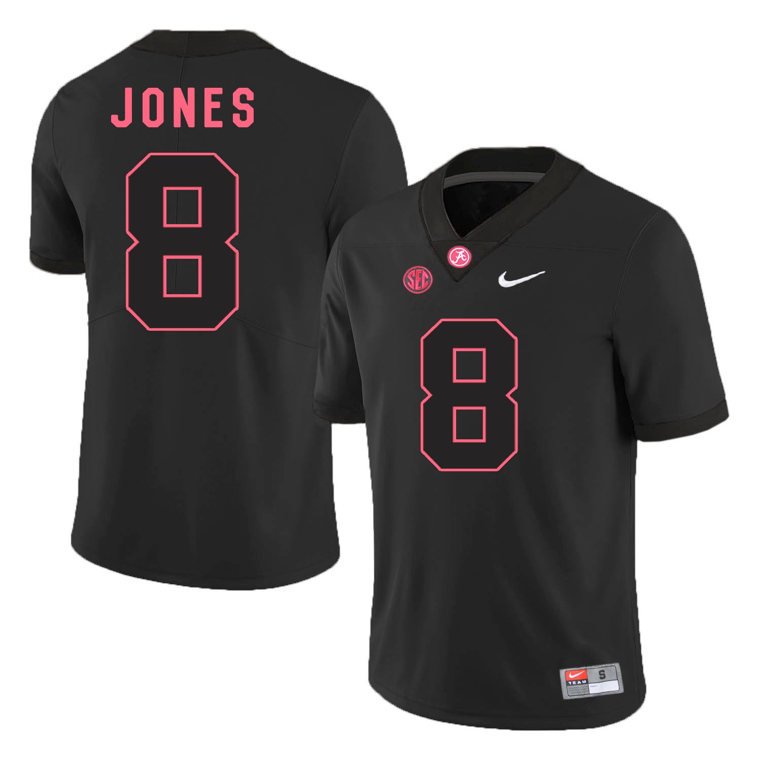 Julio Jones Alabama Crimson Tide black jersey