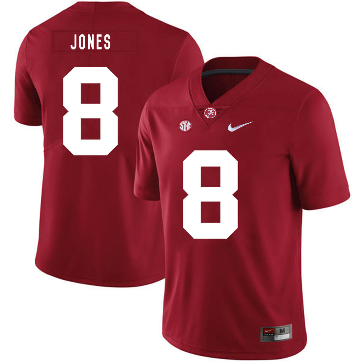 Julio Jones Alabama Crimson Tide red jersey