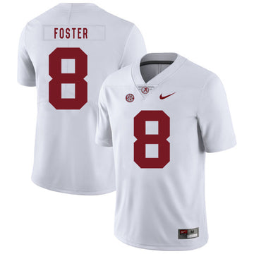 Robert Foster Alabama Crimson Tide white jersey