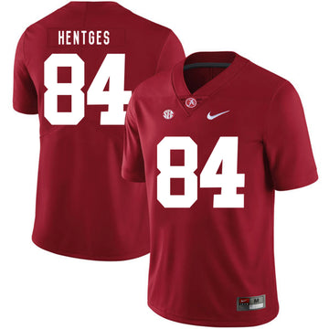 Hale Hentges Alabama Crimson Tide red jersey